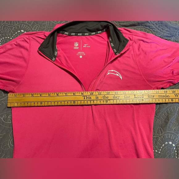 Nike Women's San Diego Chargers NFL Element Dri-FIT Half-Zip Running Top Small - Picture 10 of 10